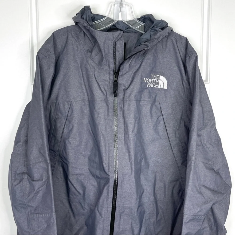 THE NORTH FACE Gotel NEW Waterproof Rain Jacket Vanadis Grey Heather NEW Size L